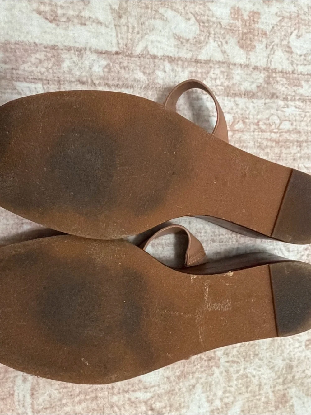 Steve Madden Tan Studded Double Strap Slide Sandals Women’s Size 9.5 - Picture 7 of 7